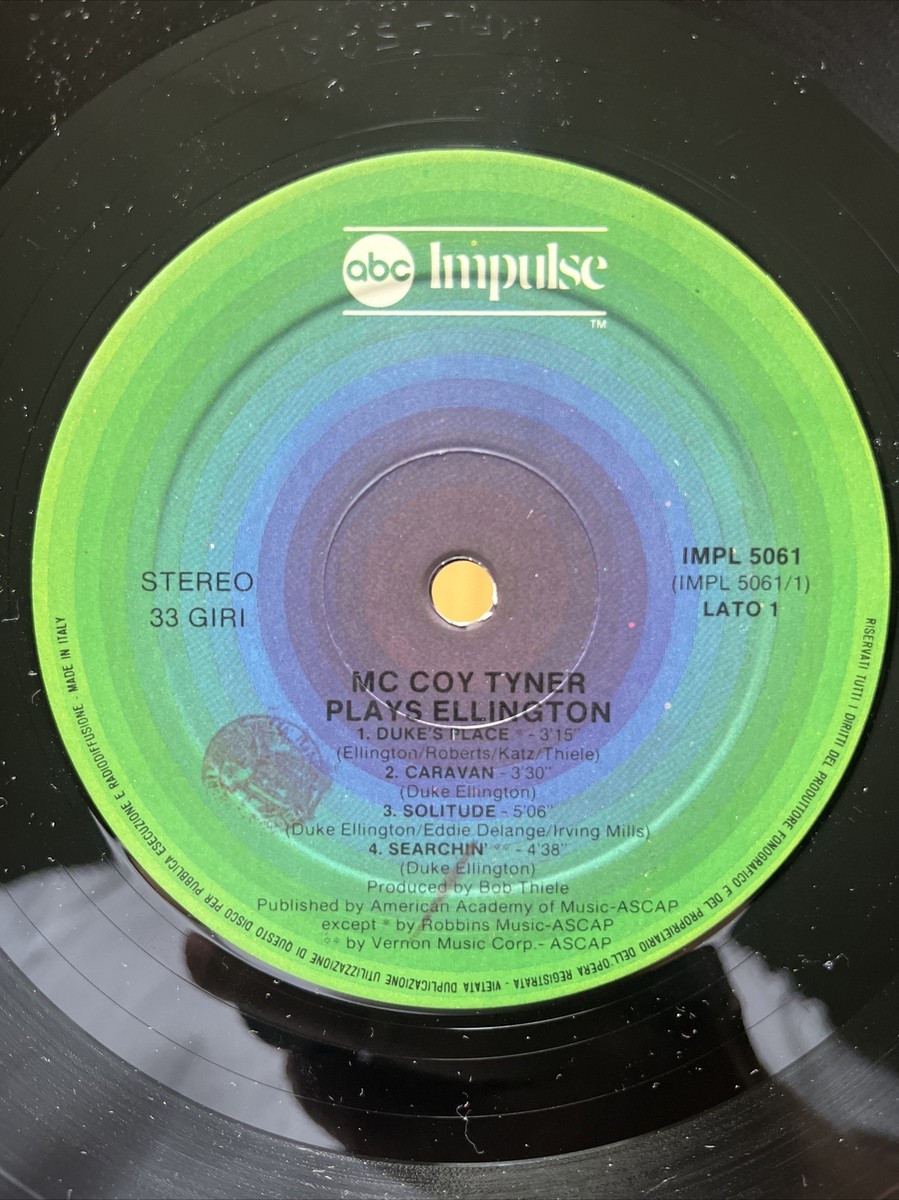 McCoy Tyner Plays Ellington by McCoy Tyner (Vinyl, Mar-1997, Con