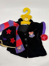 Build-A-Bear VINTAGE HARRY POTTER WIZARD ACADEMY Teddy COMPLETE VELVET COSTUME