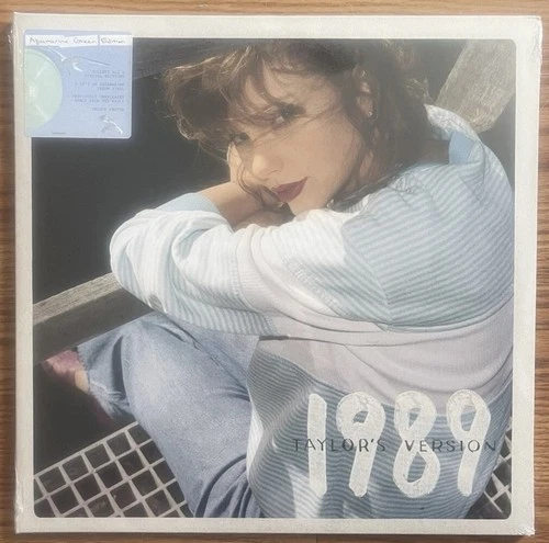 Taylor Swift 1989 Taylor’s Version Aquamarine Green Vinyl Record New/Sealed