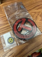 Scotty Cameron Red / Black Circle T Putting Disc Bag Tag and Marker