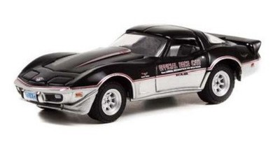 Chevrolet Corvette Indianapolis Speedway Pace Car 1978 Greenlight 1:64 OVP NEU