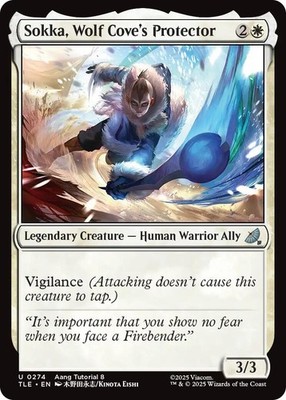 Sokka, Wolf Cove's Protector (0274) - 274 - NM - Avatar: The Last Airbender: ...