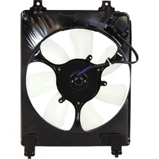 A/C Condenser Cooling Fan For 2006-2011 Honda Civic Passenger Side