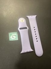 Apple Watch Sport Band 45mm 42/44/49 Genuine OEM English Lavender S/M Used