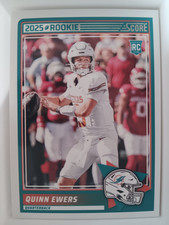 2025 Score Football - Quinn Ewers Rookie RC #75 Miami Dolphins