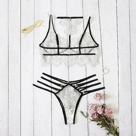 Sexy Nightwear Sleepwear Lingerie Babydoll Lace Dress Underwear Strap Bodysuit