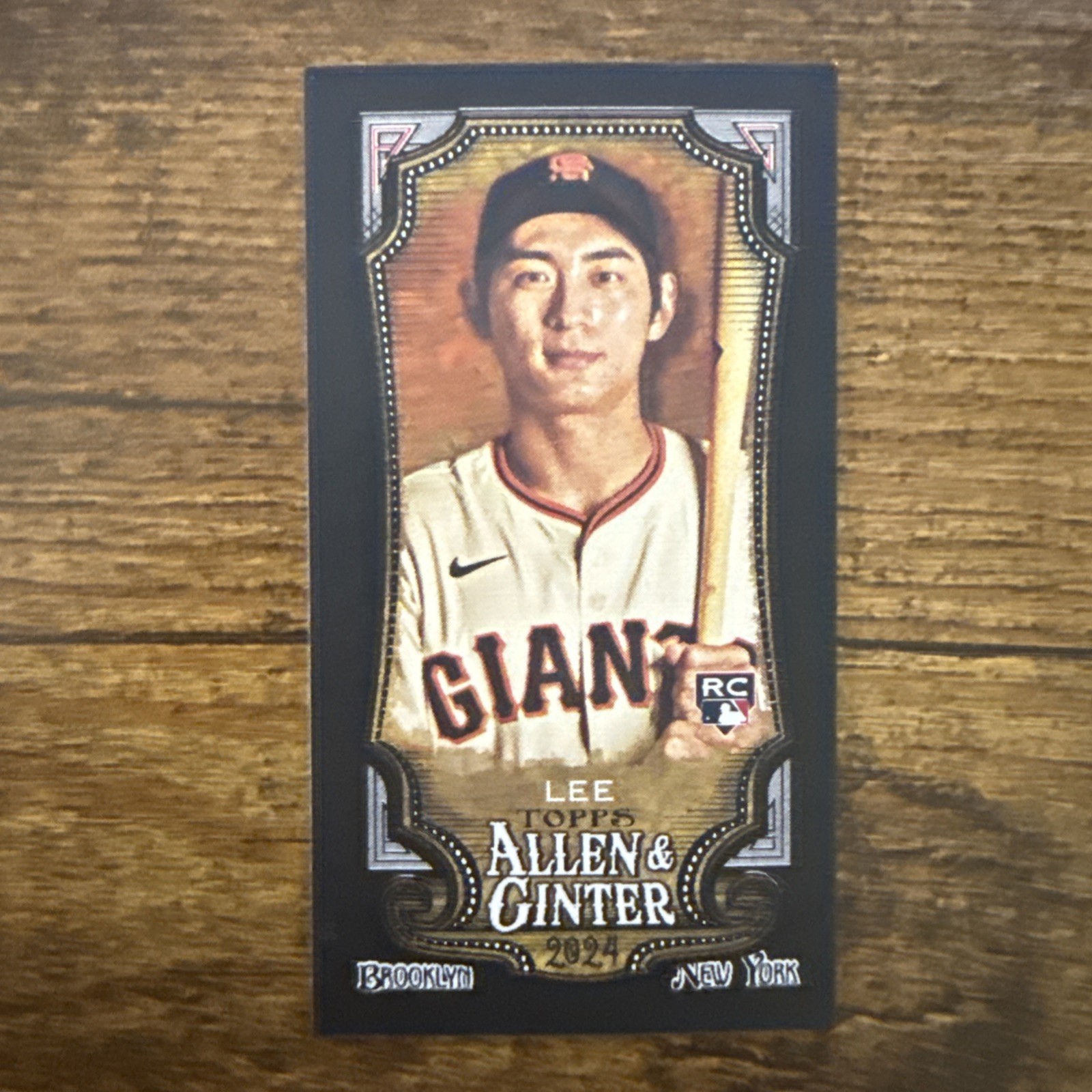 2024 Topps Allen & Ginter - Jung-Hoo Lee #269 Mini Black Border (RC)