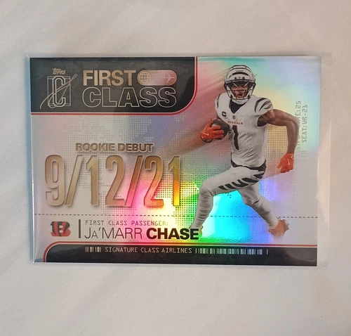 2025 Topps Signature Ja'Marr Chase Base (RAW)
