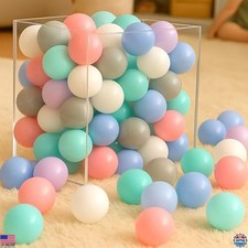 100 Iceberg Color Ball Pit Balls   5.5cm Soft, BPA-Free for Baby Pits  Playpens