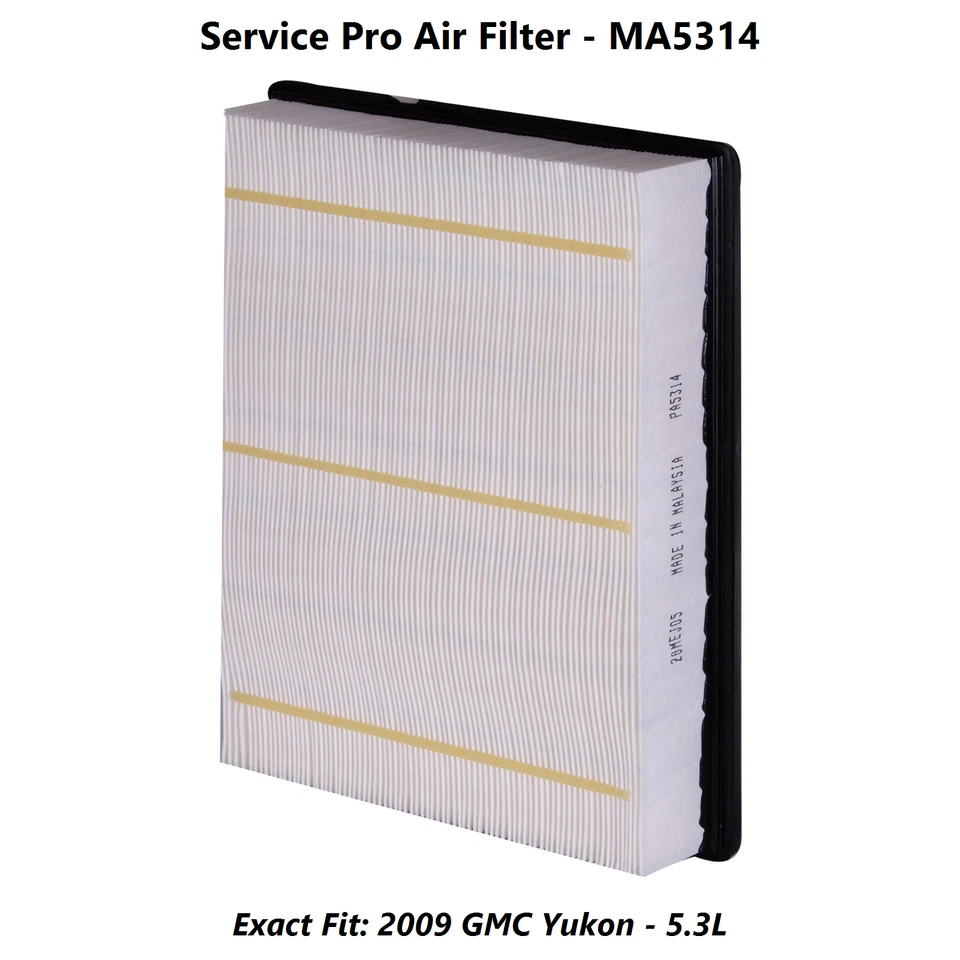 2009 GMC Yukon 5.3L Complete Oil, Air & Cabin Filter Kit (5W-30) Foto 4 de 4