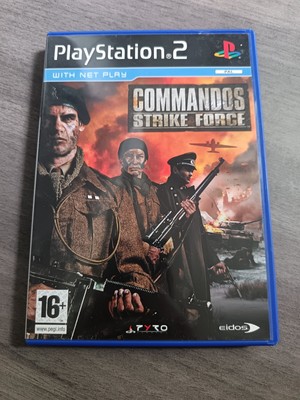 Commandos Strike Force (PS2, 2006) + Bedienungsanleitung (PAL)