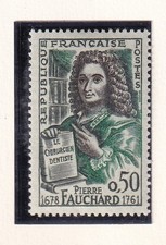 🦬Timbre France N°1307 Neuf* - Gravure par J. le Bel - 1961🦬