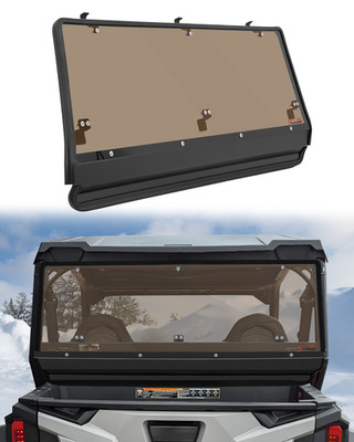Tinted Windshield Back Window For Polaris General 1000 /4 1000 2016-2024