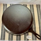 Wagner Ware Unmarked No. 10 Cast Iron Skillet Made in USA C