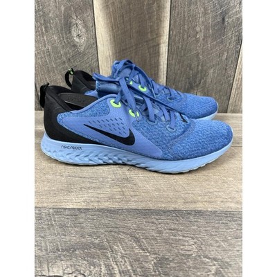 Nike Legend React Mens US 12 Running Shoes Indigo Storm Black Athletic Sneakers
