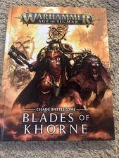 Warhammer Age of Sigmar Battletome: Blades of Khorne 2023   Chaos Army Book