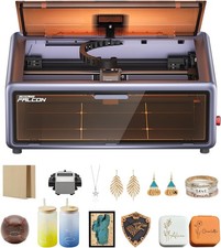 Creality Falcon A1 10W Enclosed Laser Engraver 600mm/s Speed With Air Assist