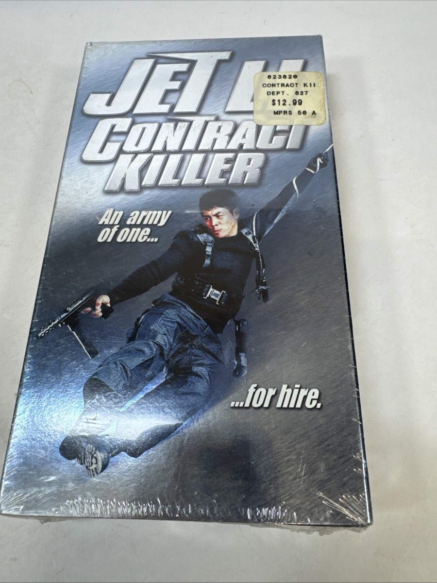 Contract Killer Jet Li VHS, 2002, English Subtitled New Sealed