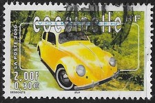 FRANCE oblitéré 2000 Voitures anciennes Coccinelle Volkswagen Y&T N° 3322