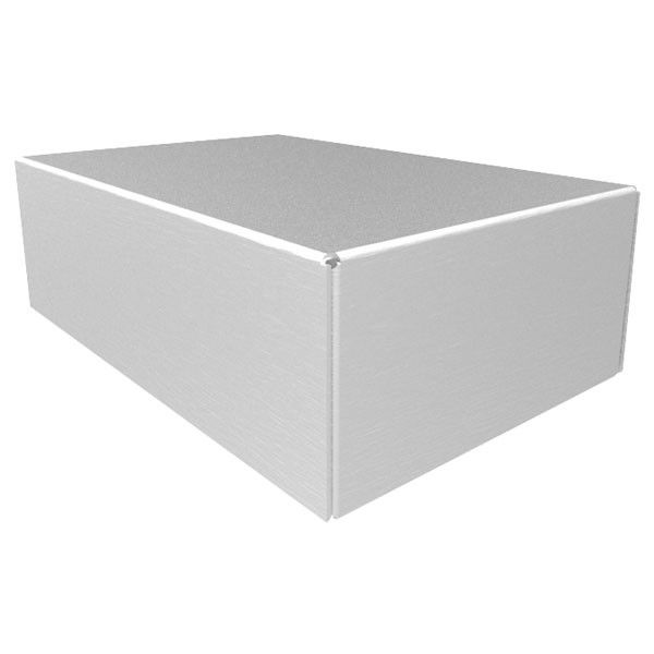 Hammond Aluminium Chassis 152x102x51mm Natural