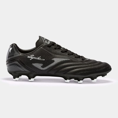Joma Aguila 2201 Soccer Cleats Black FG Firm Ground Multi Stud Football Boots