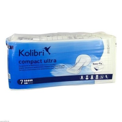 KOLIBRI compact premium ultra Vorlagen anatomisch 28 St PZN 12575378
