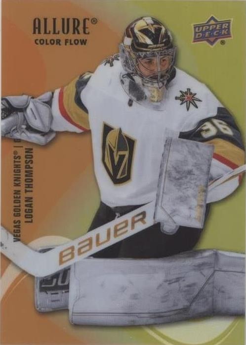 2022-23 Upper Deck Allure - Color Flow Logan Thompson #SF-94 Orange ...