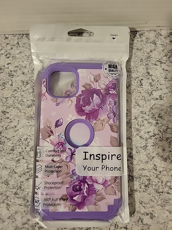 HoCase For Iphone 14 Plus Lavender Flower