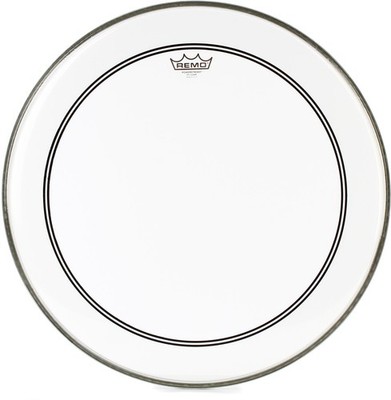Remo Powerstroke P3 Clear Bass Drumhead - 22 inches (3-pack) Bundle
