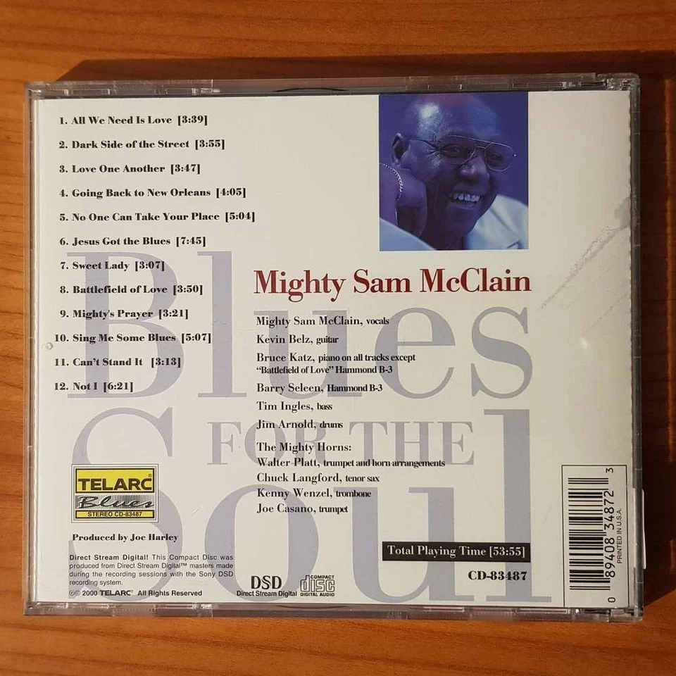MIGHTY SAM MCCLAIN Blues For The Soul DSD EX/EX (CD) - Bild 4 von 4