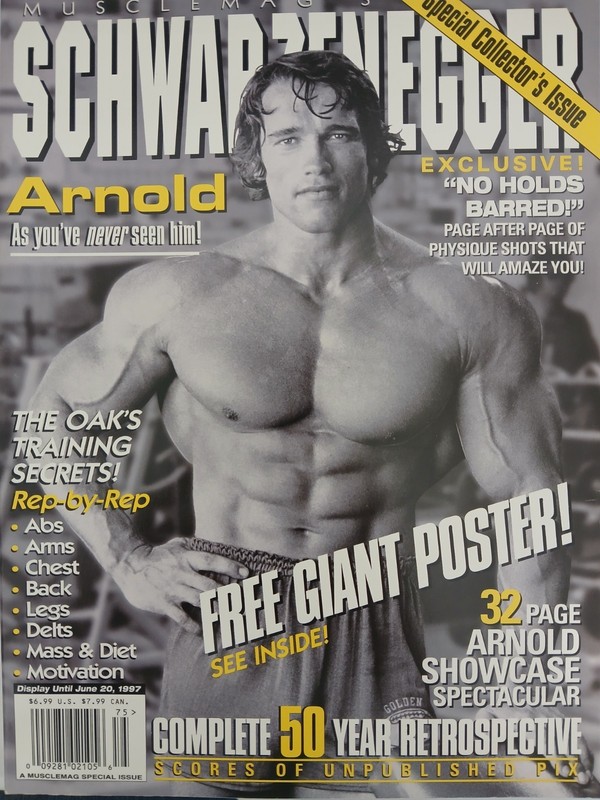 Musclemag bodybuilding magazine Arnold Schwarzenegger special collectors issue