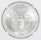 1996 American Silver Eagle MS69 NGC Brown Label *0734 — photo 4
