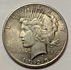 1925 USA $1 PEACE DOLLAR COINSNAP GRADED SEE DESCRIPTION PHILADELPHIA