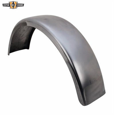 6'' Universal Custom Rear Fender Raw Steel Unpainted Fit For Rigid Frame