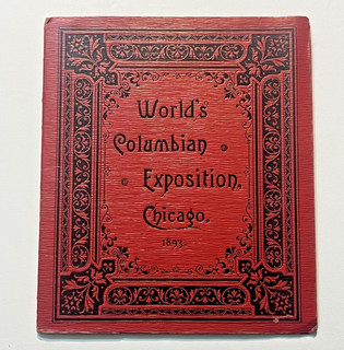 1893 Worlds Columbian Exhibition Chicago World's Fair Photo View Album NMt