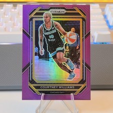 Courtney Williams 2023 Prizm WNBA Purple /149 #19 Chicago Sky