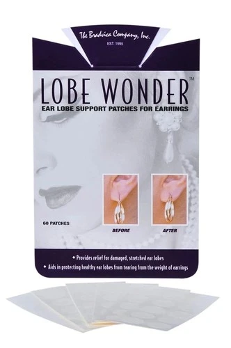 Lobe Wonder Ear Lobe Support Patches -- 60 ct - product listing photo