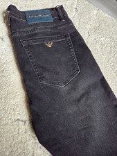 Emporio Armani Herren Jeans Slim Fit schwarz ...