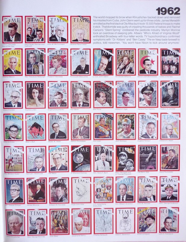 1923-73 TIME 50 Magazine: 2,651 Covers +1901-64 Historic Events List