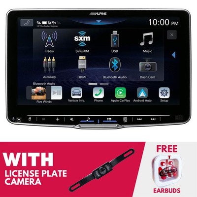 Alpine Halo9 ILX-F509 9'' Digital Multimedia with License Plate Camera
