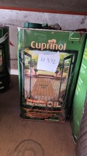 Cuprinol UV Guard Decking Oil 5 Litre - Natural Oak DAMAGED TIN