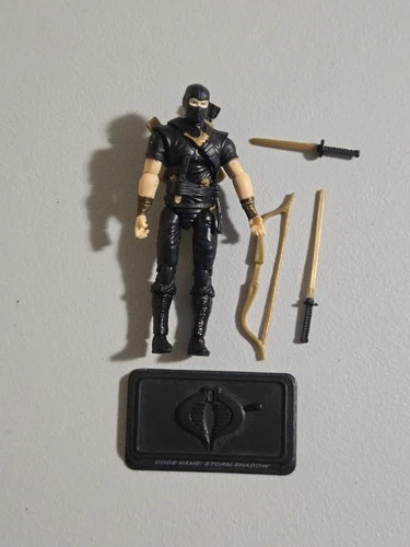 GI Joe 25th Anniversary Storm Shadow v27 Ninja Ku Leader 3.75" Action Figure