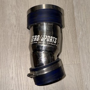 Rare JDM Zero Sports Racing Air Intake Tube With Couplers And Clamps