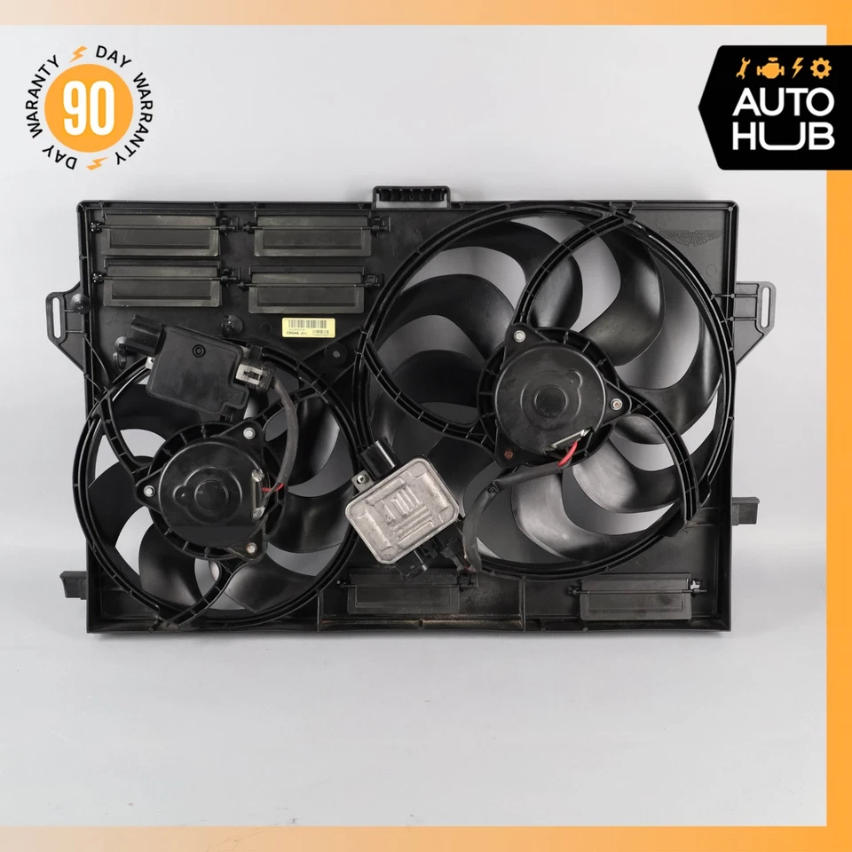 08-19 Aston Martin V8 Vantage DBS Engine Motor Cooling Radiator Fan Assembly OEM - Image 2 of 4