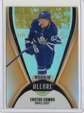 2025-26 Upper Deck Allure Orange Slice #AR-EC Easton Cowan Rookie RC Fire Sale!