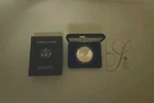 2004 W Proof Silver American Eagle One Dollar Coin with COA Uncirculated