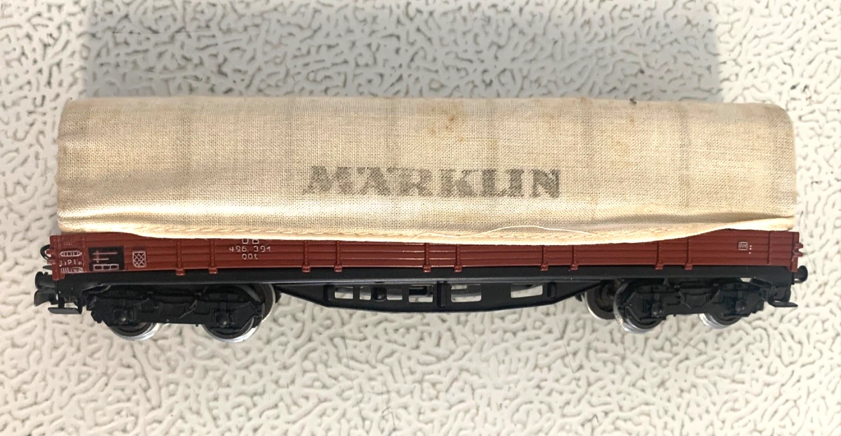 train HO MARKLIN HO 2 WAGONS / jouet ancien