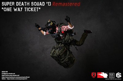 1/6 Scale ZERT Super Death Squad '13 ''One Way Ticket'' Remastered - MINT IN BOX
