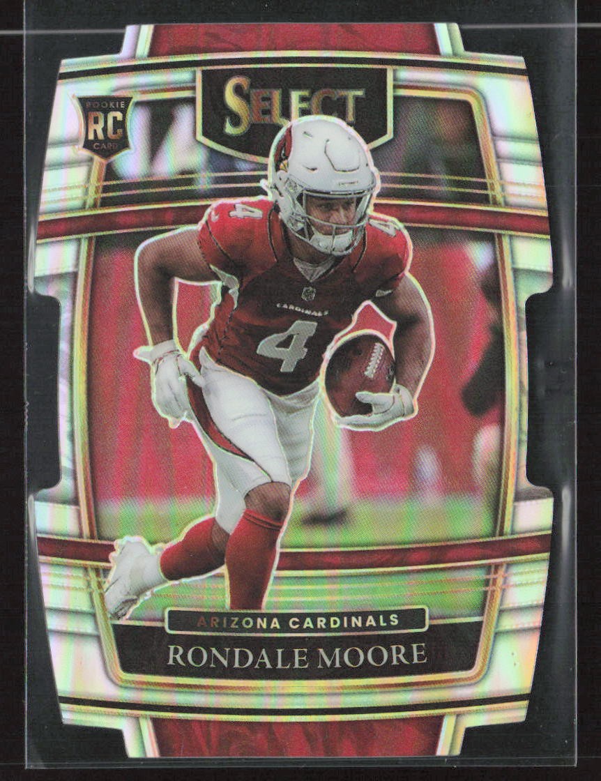 Rondale Moore 2021 Panini Select #58 Silver Prizm Die Cut Arizona Cardinals