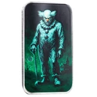 Halloween Horrors Color Silver Bar - Carnival Clown - 1 oz .999 Silver Bar